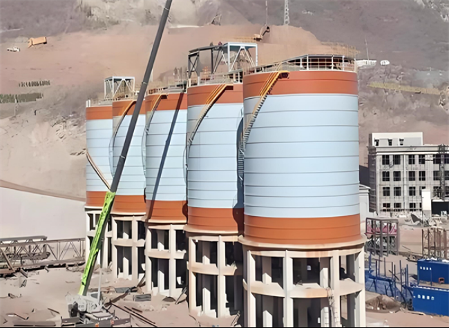 三元高架钢板仓